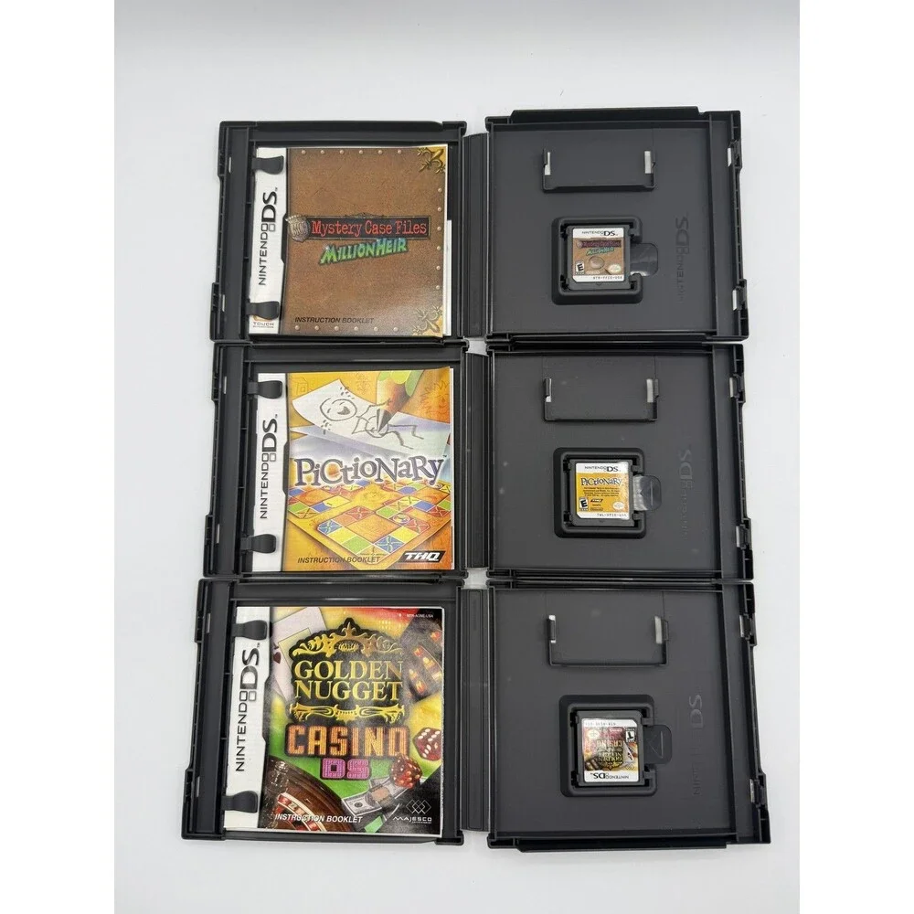 Nintendo DS 12 Game lot CIB Complete w Manuals LEGO Ninjago iCarly Moshi Petz